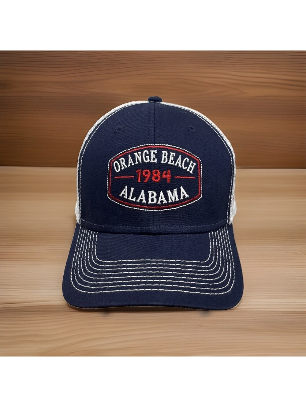 Orange Beach Alabama Blue Ocean Gulf Coast Sugar White Sand Sand Baseball Cap